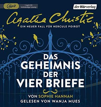 portada Das Geheimnis der Vier Briefe: Ein Neuer Fall für Hercule Poirot (Agatha-Christie-Krimis, Band 3) (in German)