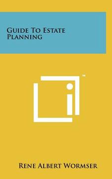portada guide to estate planning (en Inglés)