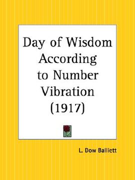 portada day of wisdom according to number vibration (en Inglés)