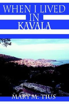 portada when i lived in kavala (en Inglés)