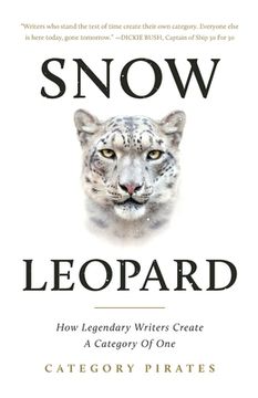 portada Snow Leopard: How Legendary Writers Create A Category Of One (en Inglés)