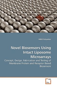 portada novel biosensors using intact liposome microarrays (en Inglés)