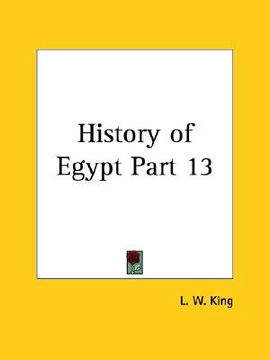 portada history of egypt part 13 (en Inglés)