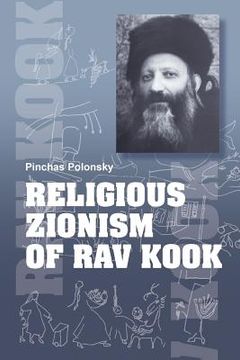 portada Religious zionism of Rav Kook (en Inglés)