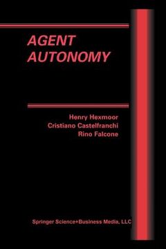 portada Agent Autonomy (in English)
