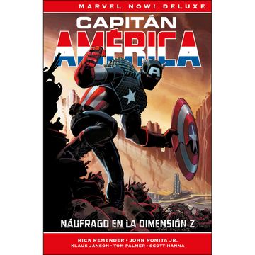 portada Capitan America de Rick Remender 1 (Marvel Now! Deluxe) (in Spanish)