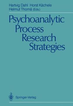 portada psychoanalytic process research strategies (en Inglés)
