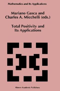 portada total positivity and its applications (en Inglés)