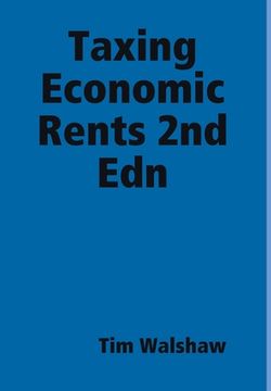 portada Taxing Economic Rents 2nd edn (en Inglés)