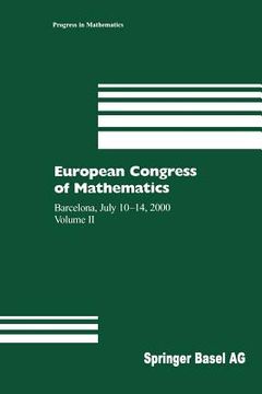portada European Congress of Mathematics: Barcelona, July 10-14, 2000 Volume II