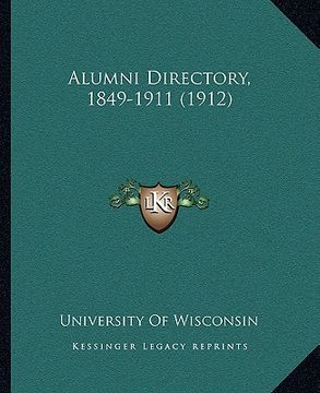 portada alumni directory, 1849-1911 (1912) (en Inglés)