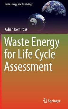 portada Waste Energy for Life Cycle Assessment (in English)