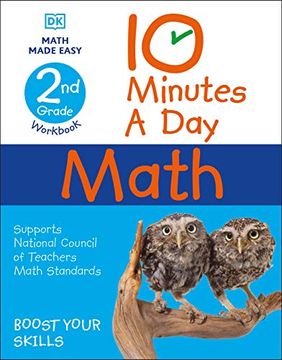 portada 10 Minutes a day Math, 2nd Grade (en Inglés)