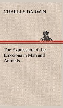 portada the expression of the emotions in man and animals (in English)