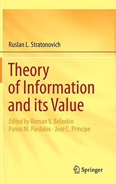 portada Theory of Information and its Value (en Inglés)
