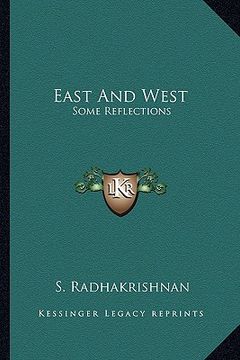 portada east and west: some reflections