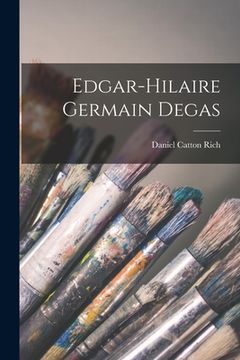 portada Edgar-Hilaire Germain Degas (en Inglés)