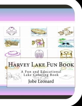 portada Harvey Lake Fun Book: A Fun and Educational Lake Coloring Book