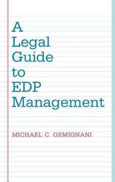 portada a legal guide to edp management (en Inglés)