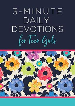 portada 3-Minute Daily Devotions for Teen Girls (3-Minute Devotions) (en Inglés)