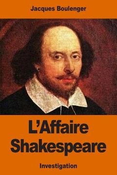 portada L'Affaire Shakespeare (in French)