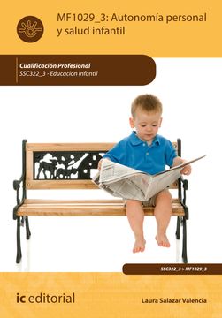 portada Autonomía Personal y Salud Infantil. Ssce322_3 - Educación Infantil (in Spanish)