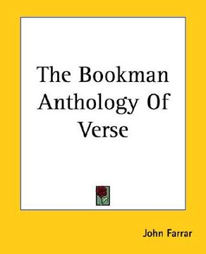 portada the bookman anthology of verse (en Inglés)