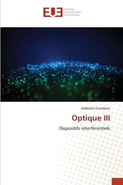 portada Optique III (en Francés)