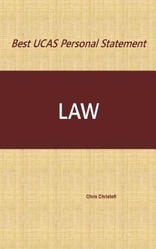 portada Best UCAS Personal Statement: LAW: Law