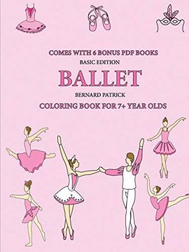 portada Coloring Book for 7+ Year Olds (Ballet) 