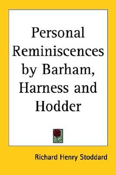 portada personal reminiscences by barham, harness and hodder (in English)