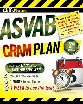portada Cliffsnotes Asvab Cram Plan 2nd Edition (in English)