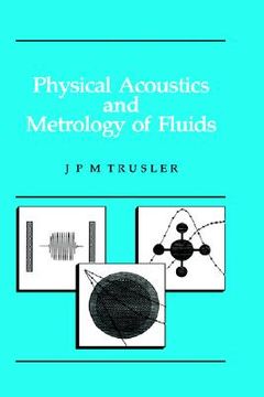 portada physical acoustics and metrology of fluids (en Inglés)