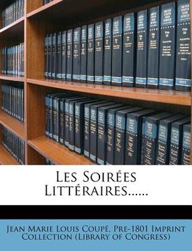 portada Les Soirees Litteraires...... (in French)