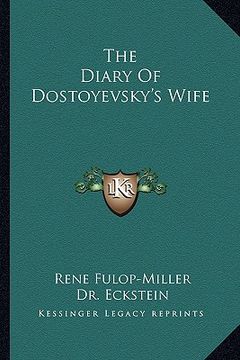 portada the diary of dostoyevsky's wife