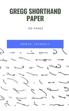 portada Gregg Shorthand Paper 100 Pages (in English)