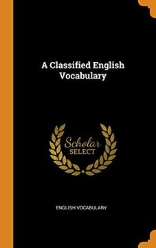 portada A Classified English Vocabulary (en Inglés)