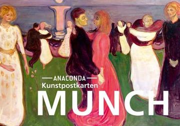 portada Postkarten-Set Edvard Munch: 18 Kunstpostkarten aus Hochwertigem Karton. Ca. 0,28Eur pro Karte (en Alemán)