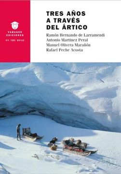 portada Tres años a través del Ártico (Paperback)