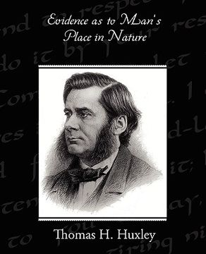 portada evidence as to man's place in nature (en Inglés)