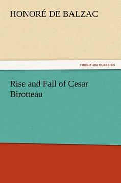 portada rise and fall of cesar birotteau (en Inglés)