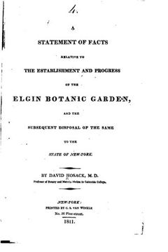 portada A Statement of Facts Relative to the Establishment and Progress of the Elgin Botanic Garden