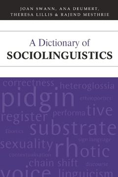 portada A Dictionary of Sociolinguistics (en Inglés)