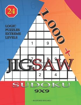 portada 1,000 + sudoku jigsaw 9x9: Logic puzzles extreme levels (en Inglés)