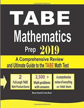 portada Tabe Math Prep 2019: A Comprehensive Review and Ultimate Guide to the Tabe Math Test (in English)