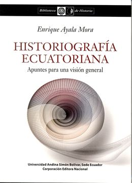 portada Historiografía ecuatoriana: apuntes para una visión general