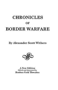 portada chronicles of border warfare (en Inglés)