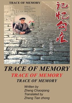 portada Trace of Memory: Father'S Late Writing (en Inglés)