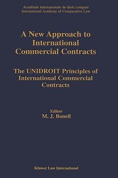 portada a new approach to international commercial contracts, the unidroit principles of international contracts (en Inglés)