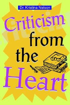 portada criticism from the heart (en Inglés)